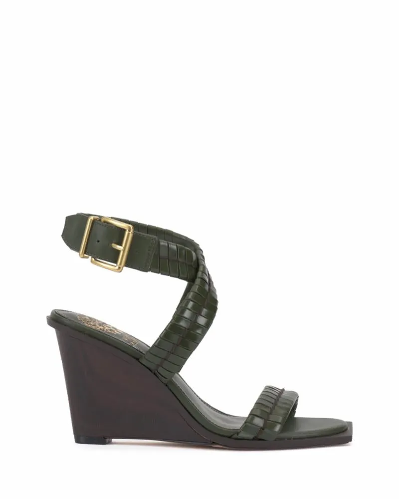 Vince Camuto ELYNNA LUSH OLIVE/LARGE WRAPPED PU BA