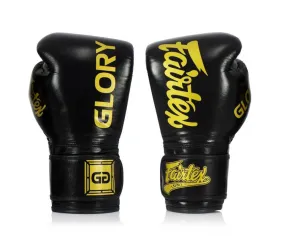 泰拳拳套 Thai Boxing Gloves : Fairtex BGVG1 GLORY EDITION Black